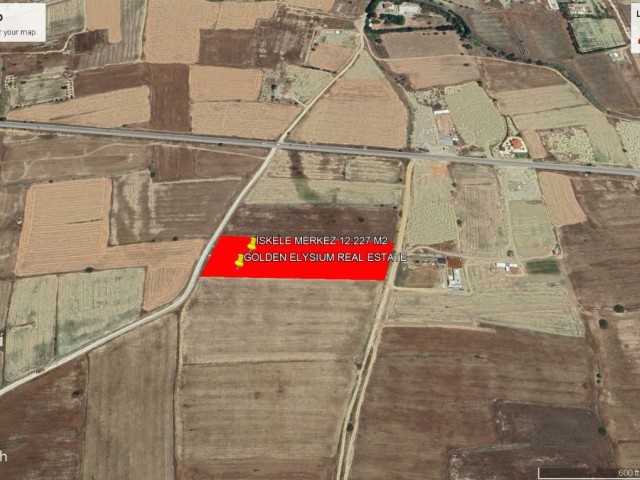 NOT: DÖNÜM FİYATI : 70,000 GBP : İSKELE MERKEZ DE SÜPER KONUM DA YATIRIMLIK 9 DÖNÜM EŞDEĞER KOÇAN SATILIK ARAZİ ADEM AKIN 05338314949 